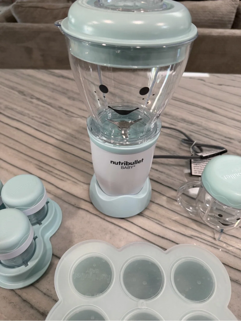 Nutribullet Baby Mint Feeding Blender and Storage Set
